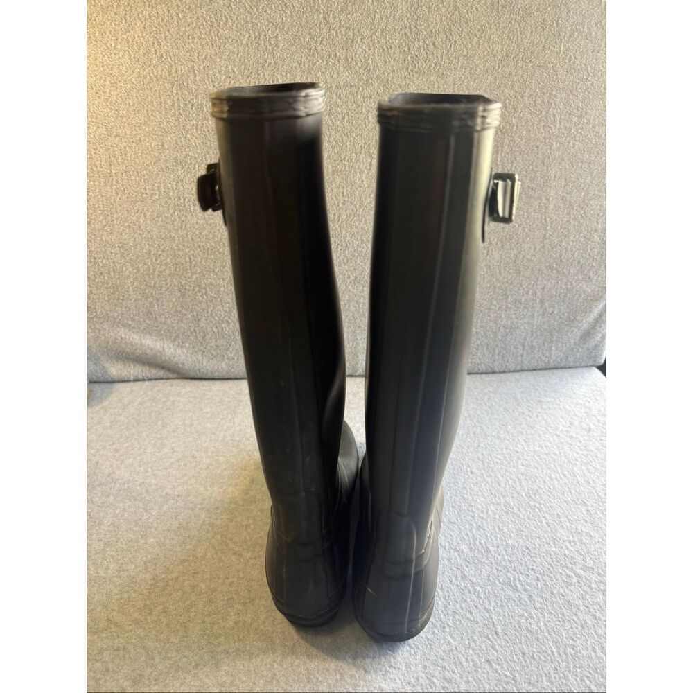 Hunter tall black rain boots 8 - Picture 11 of 11